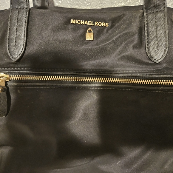 SET MICHAEL KORS CANVAS TOTE - Picture 3 of 16